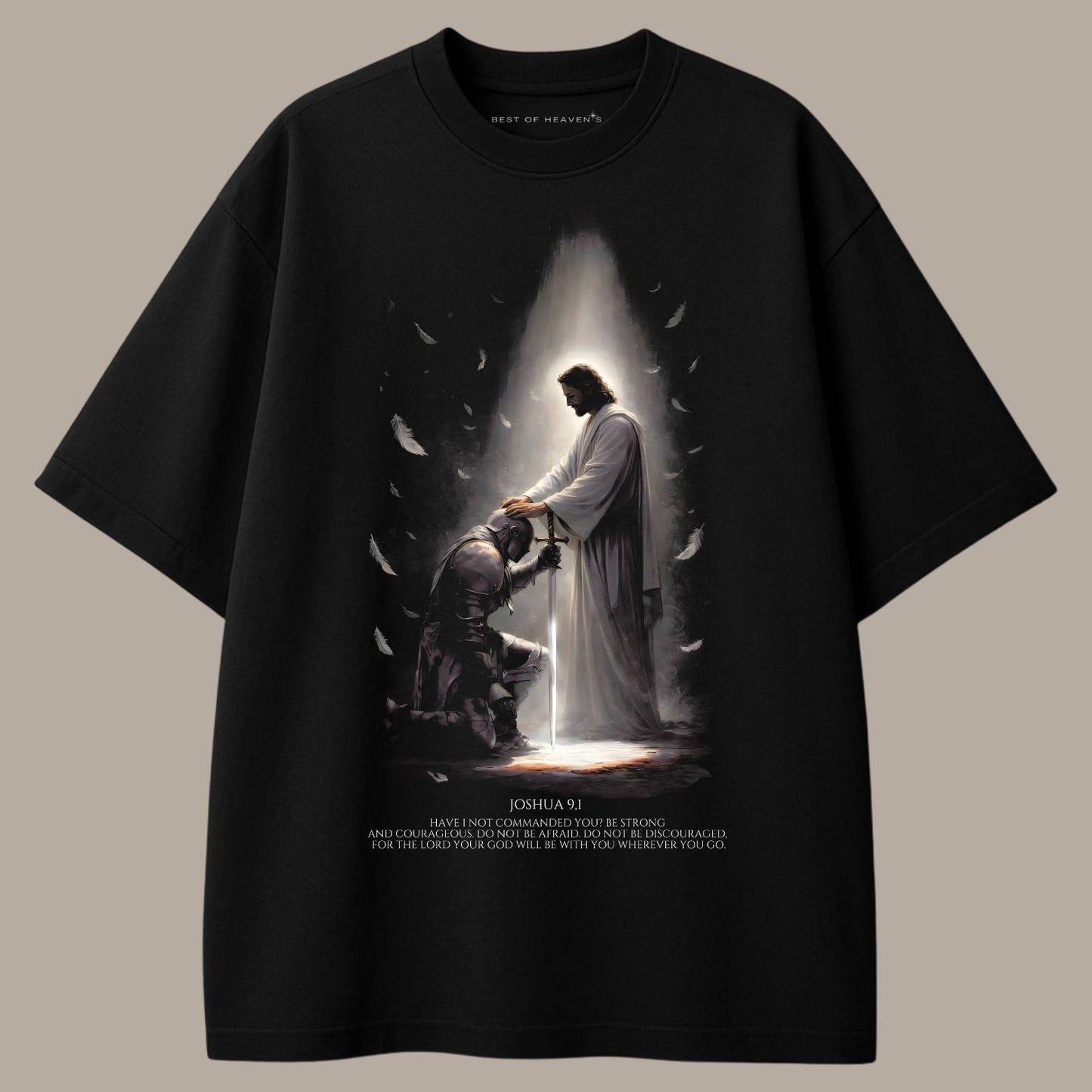 Josua 1,9 T-Shirt Best of Heaven's