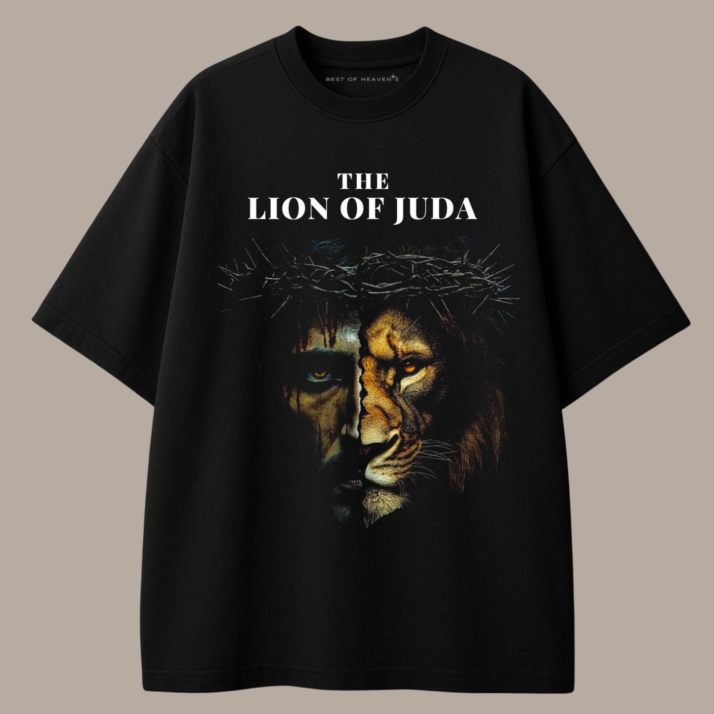 The Lion of Juda T-Shirt Best of Heaven's